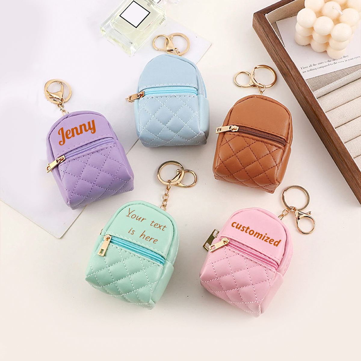 Mini Custom Name Keychain Coin - огляд і ціна Mini Purse Chain