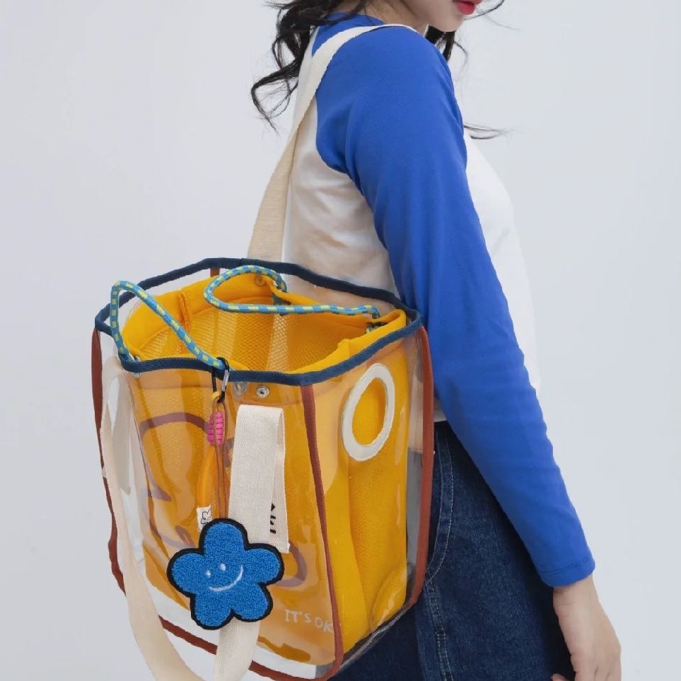 Clear Jelly Tote Women Shoulde - огляд і ціна Jelly Bag Clear Pvc
