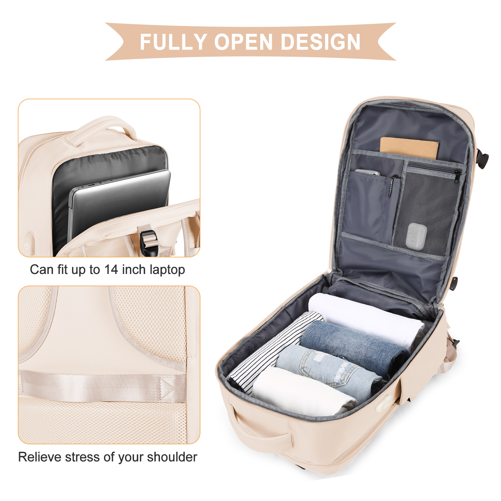 Large Travel Backpack for Men  - огляд і ціна Women Bags Large