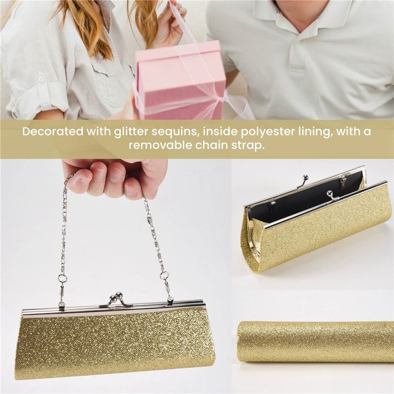 A18P-Women Glitter Clutch Purs - огляд і ціна Women Bags For Wedding