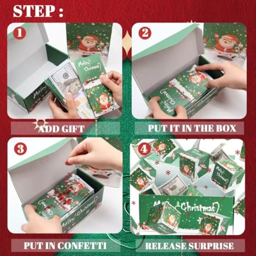 Christmas Surprise 6 8 12 20 B - огляд і ціна Women Bags Gift