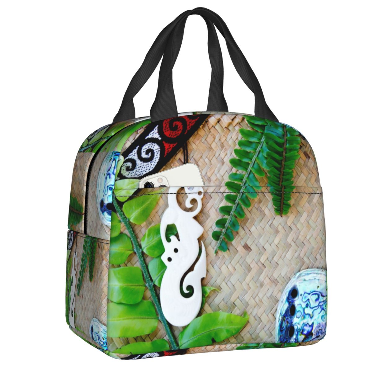 Custom NZ Maoris Theme Lunch B - огляд і ціна Women Bags Nz