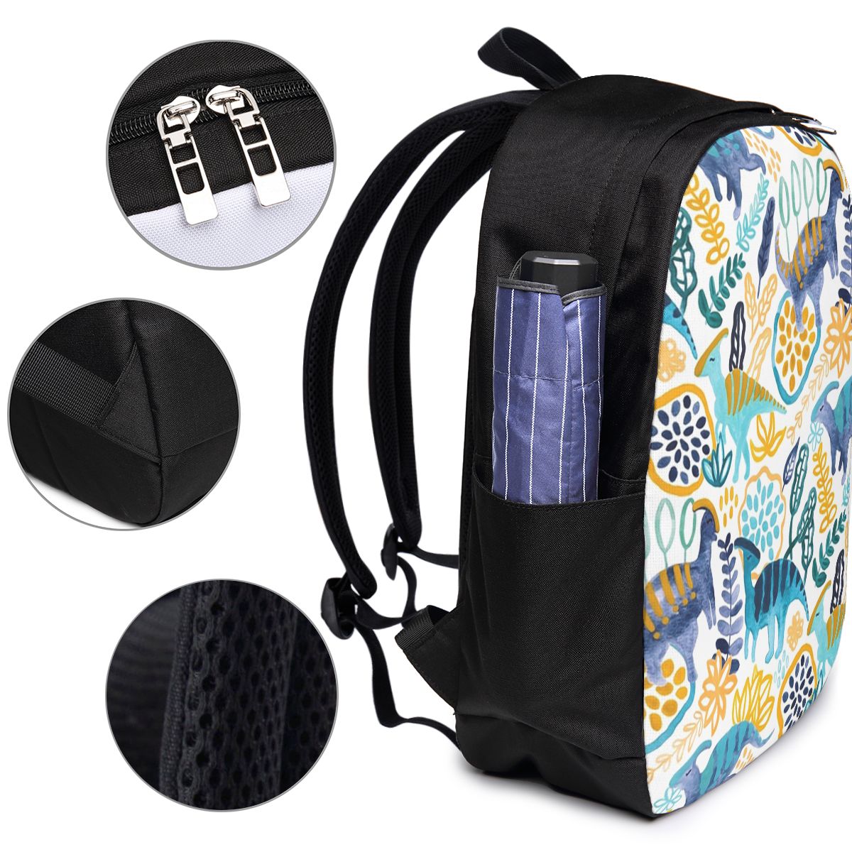 Gouache Parasaurolophuses Back - огляд і ціна Women Bags For College