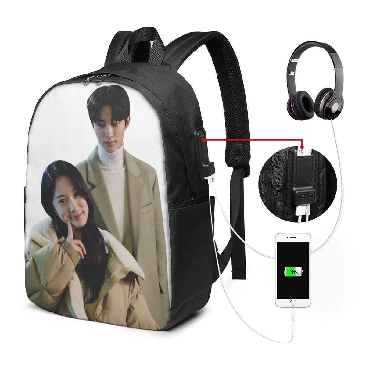 Lovely Runner Kdrama Fanart Ba - огляд і ціна Women Bags For College