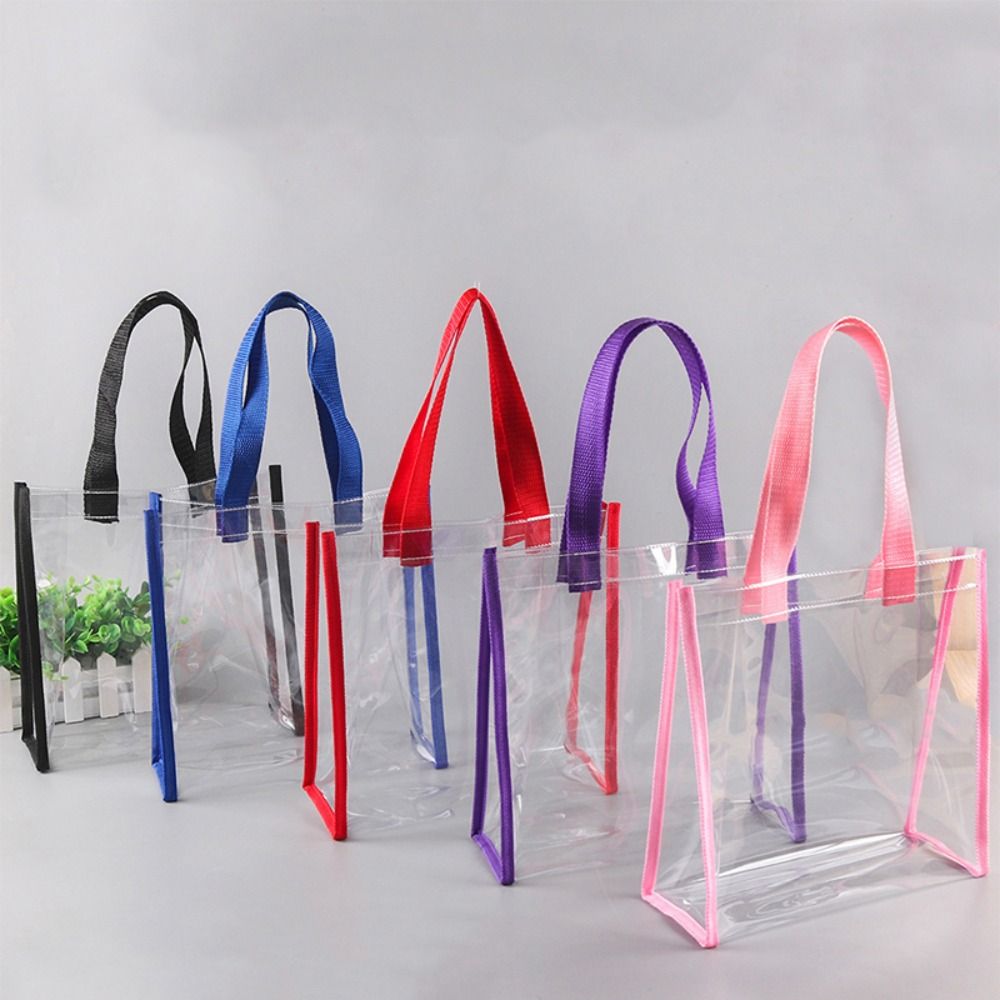 New PVC Clear Tote Bag Large C - огляд і ціна Jelly Bag Clear Pvc