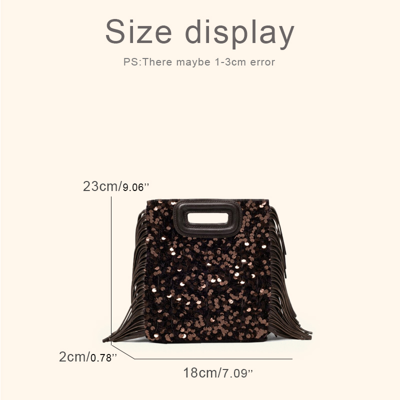 Mini Sequin Clutch Evening Bag - огляд і ціна Mini Purse Chain