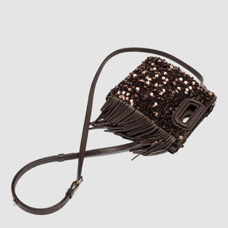 Mini Sequin Clutch Evening Bag - огляд і ціна Mini Purse Chain