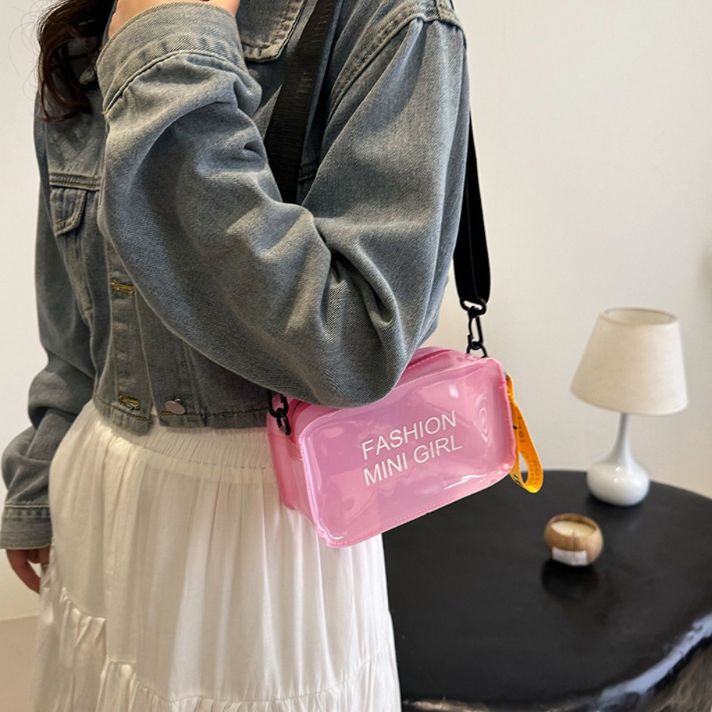 Transparent Jelly PVC Crossbod - огляд і ціна Jelly Bag Clear Pvc