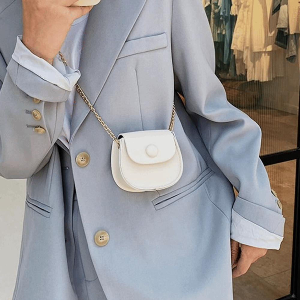 PU Leather Small Bag Coin Purs - огляд і ціна Mini Purse Chain